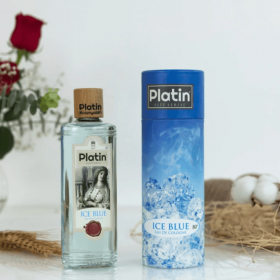 Platin 250 ml. Silindir Kutulu Elit Seri Ice Blue Kolonyası